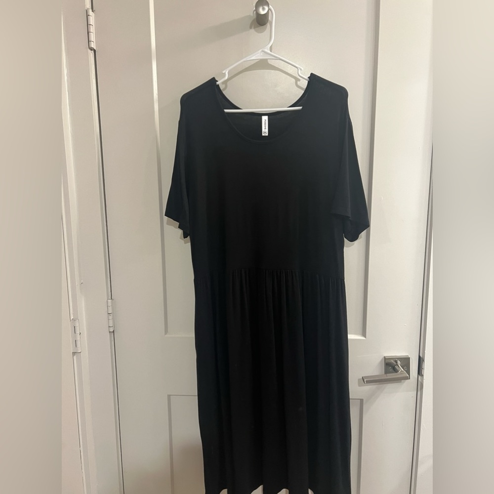 Black Cotton Dress